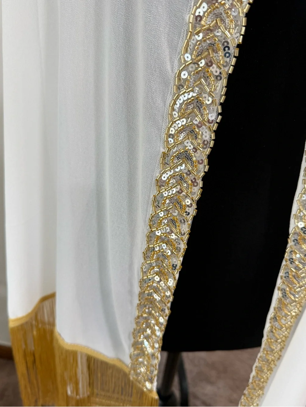 Henna scarf, hijab, henna beaded scarf, beaded hijab, hijab, scarf